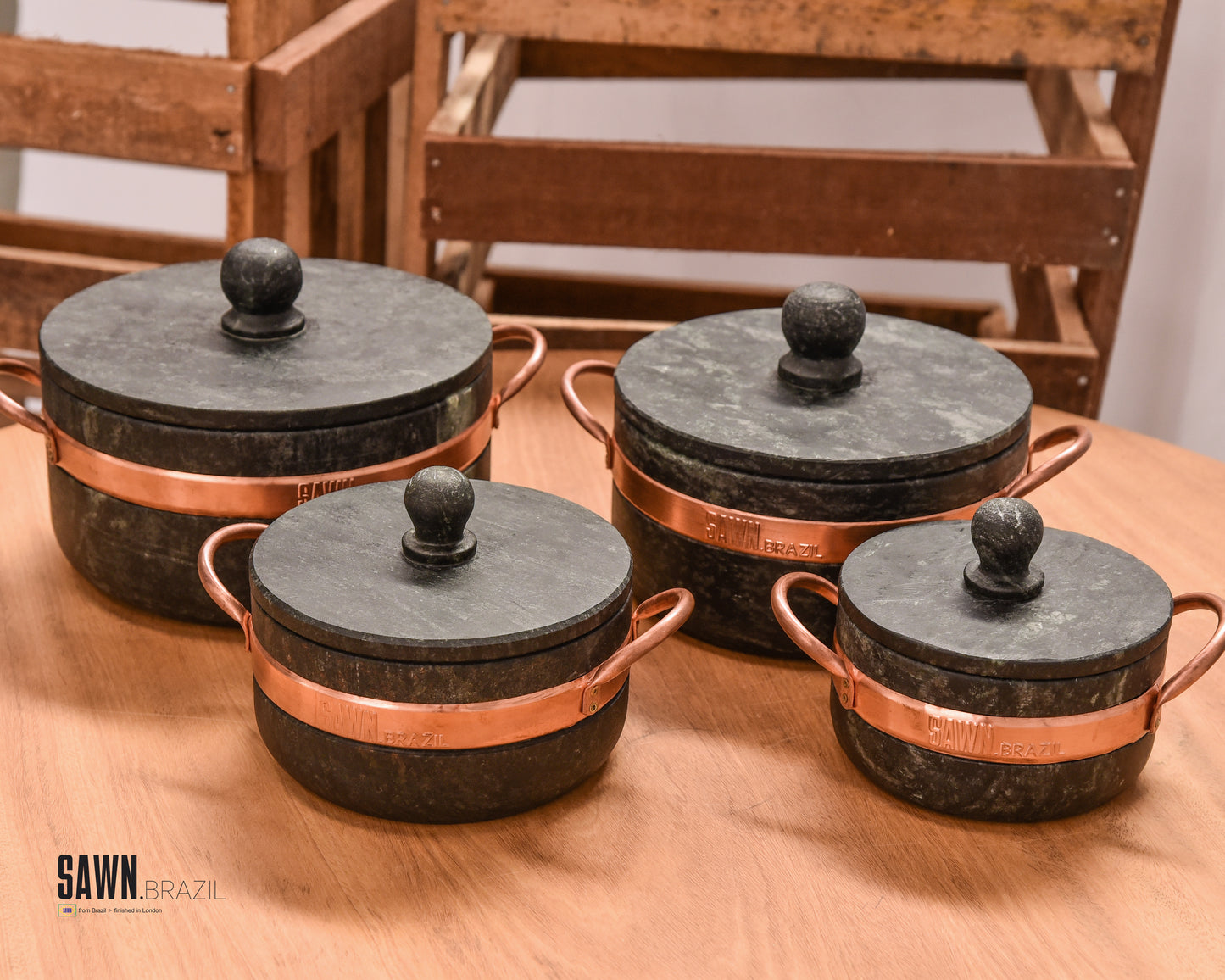 Soapstone cooking pot