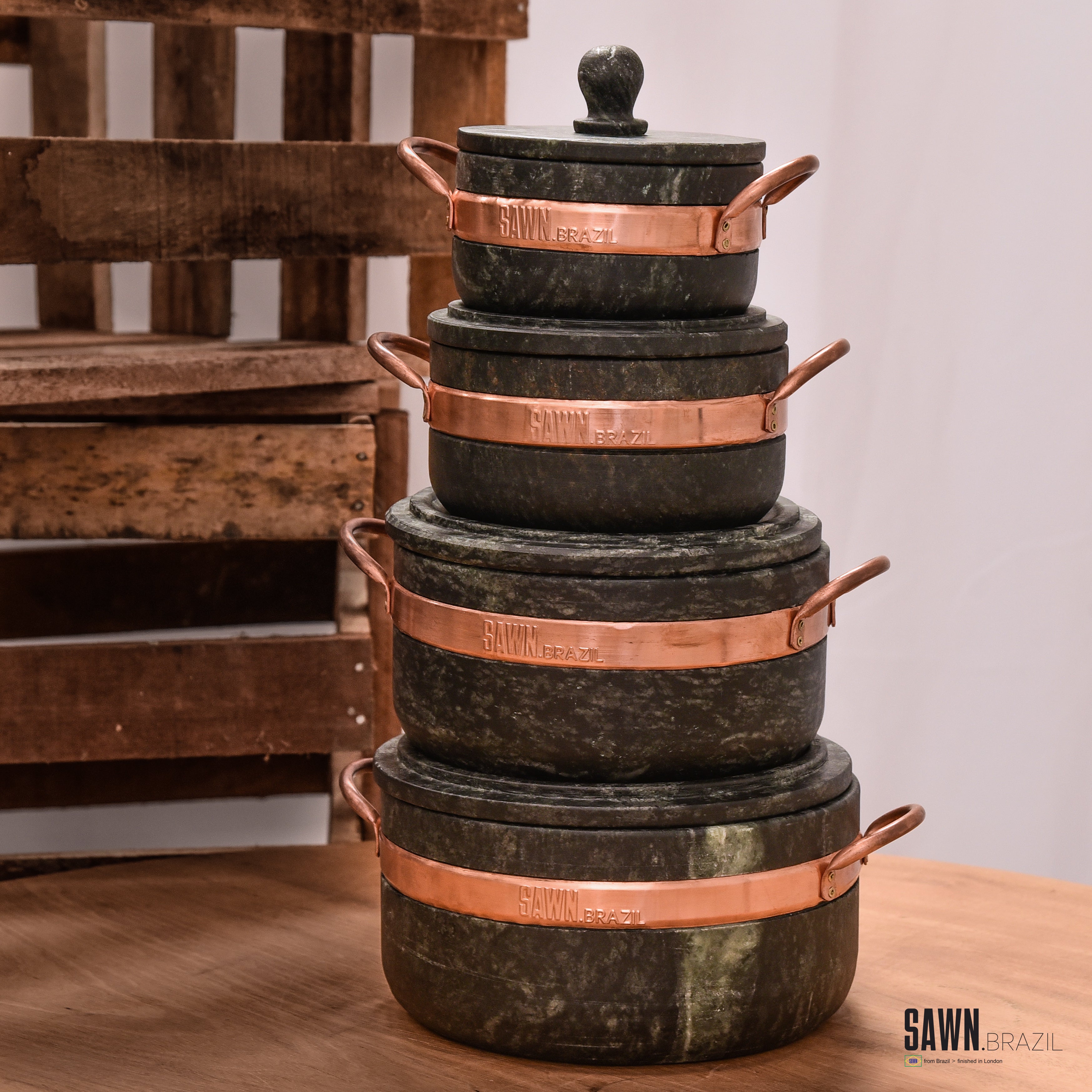 Soapstone cooking pots with a Glass lid – sawn.brazil