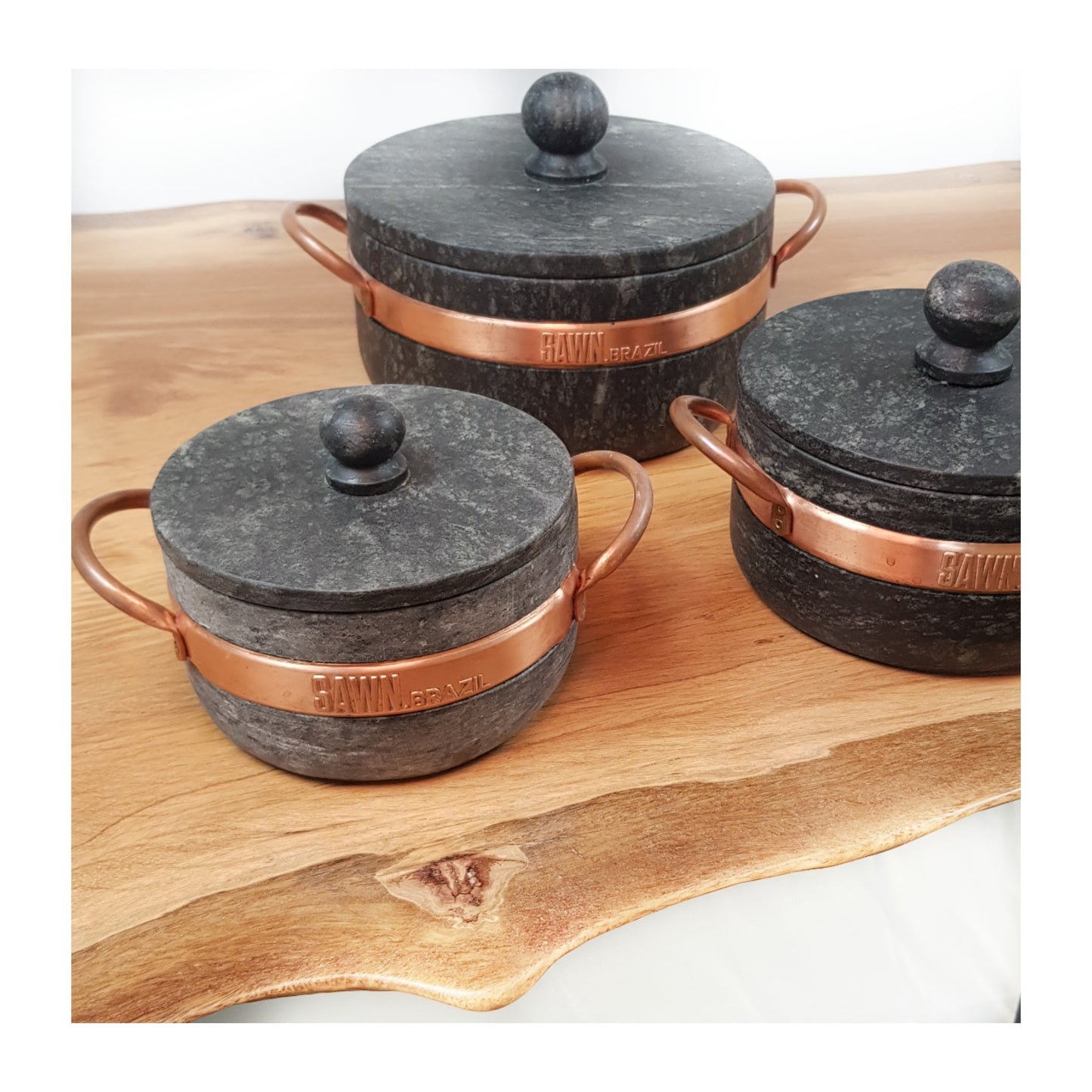 Soapstone cooking pot