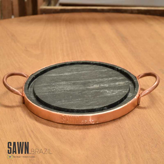 Soapstone Round Grill Pan